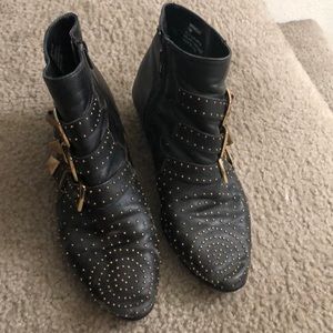 Steve Madden studded booties